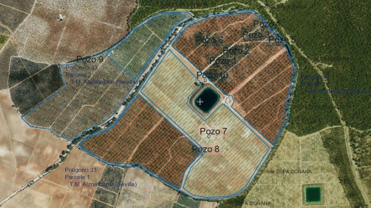 La regularización de los pozos ilegales de la Casa de Alba sigue adelante pese a ser pillados dos veces «despilfarrando» agua