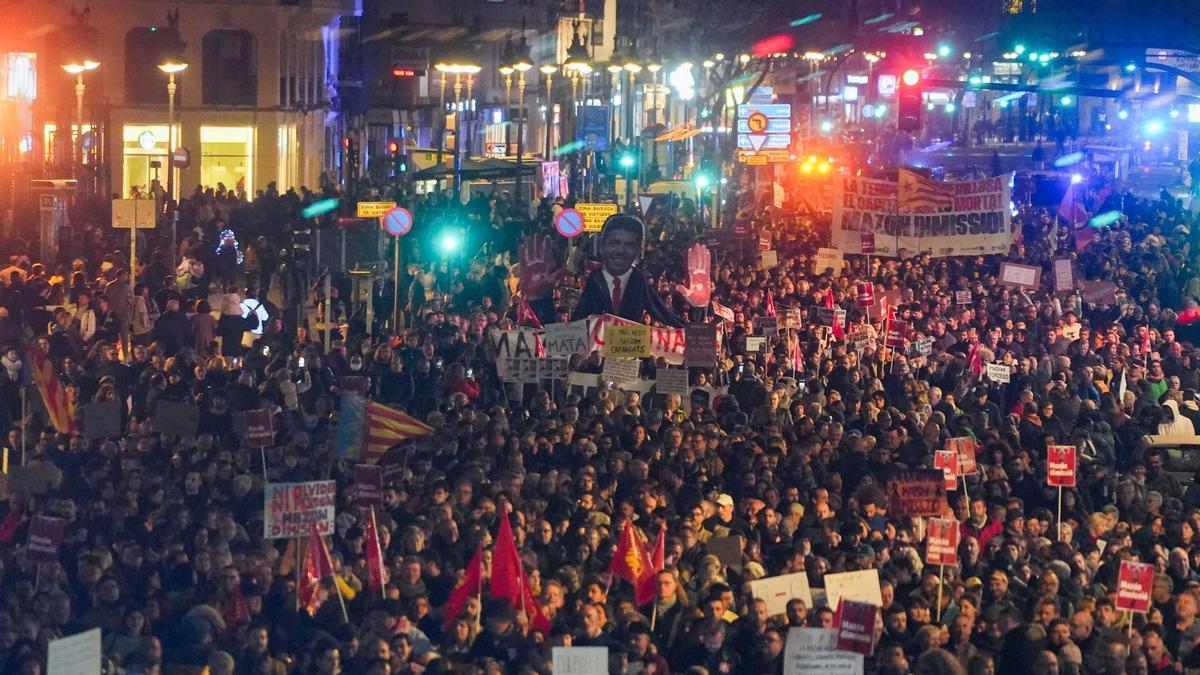 La cuarta manifestación contra Mazón por la DANA pretende demostrar en la calle que «el pueblo no olvida»