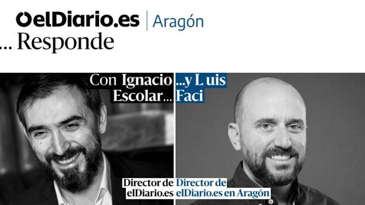 Te invitamos a un encuentro de socias y socios en Aragón con Ignacio Escolar y Luis Faci