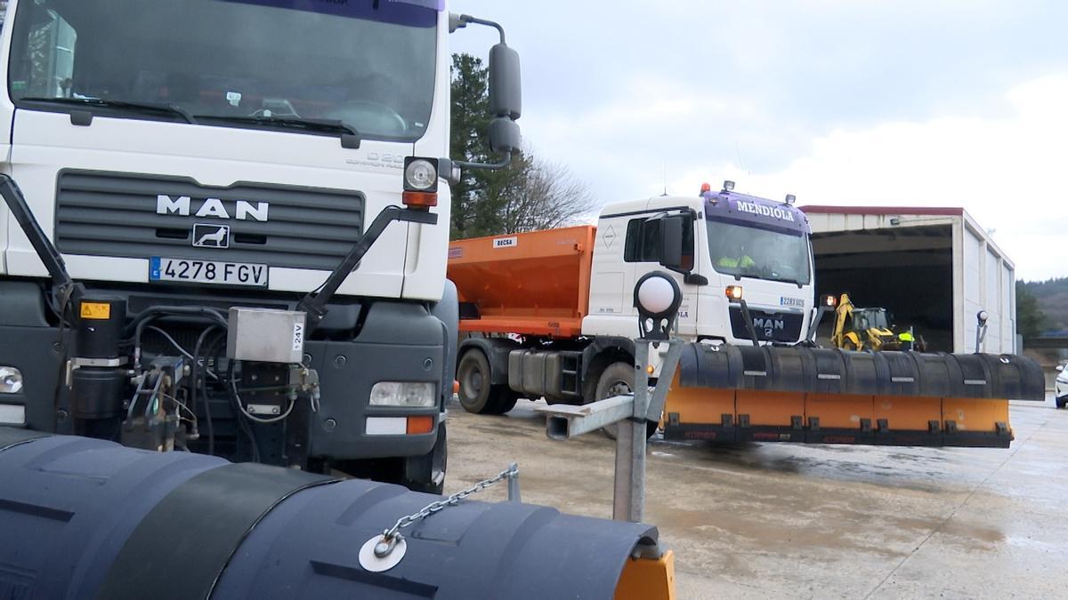 Euskadi activa avisos amarillos por nieve y heladas para el fin de semana y el lunes