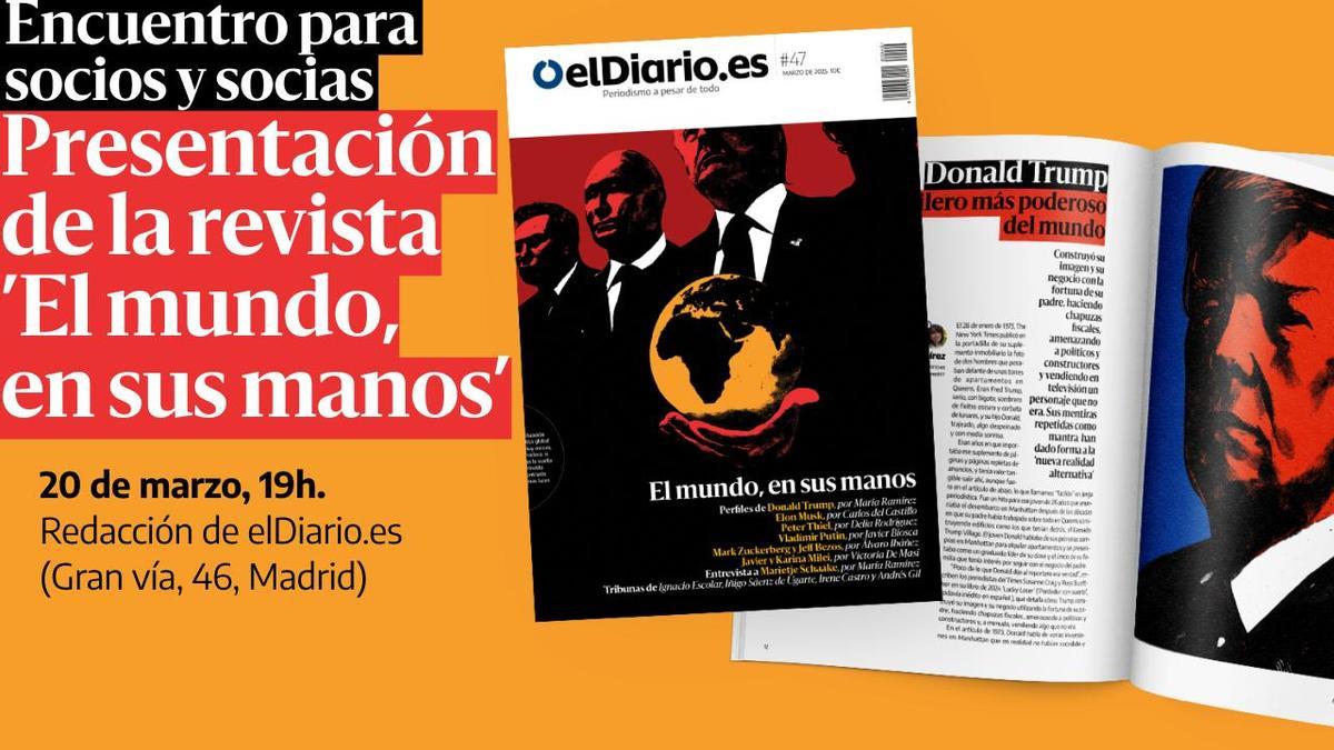 ¡Acompáñanos! Presentamos nuestra nueva revista ‘El mundo, en su manos’